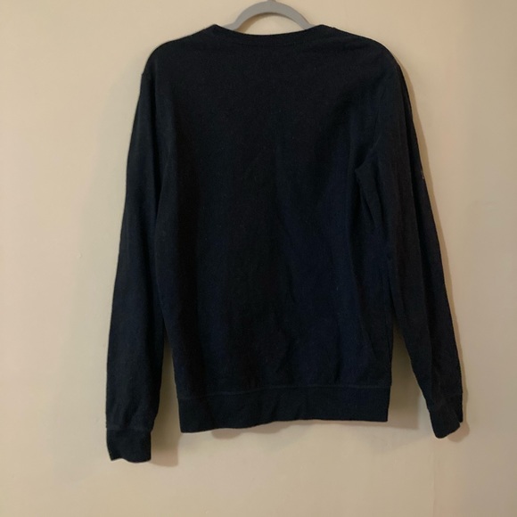 Black All Saints Aven Crewneck Sweatshirt - Picture 5 of 8